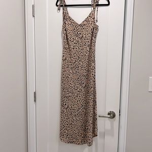 *New* Carly Jean Los Angeles Pink Leopard Print Dress